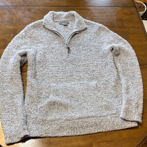 Natural Reflections women’s Cream Quarter-Zip Sweater